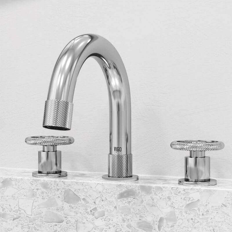 VIGO Wythe 8" H 2-Handle Widespread Bathroom Faucet