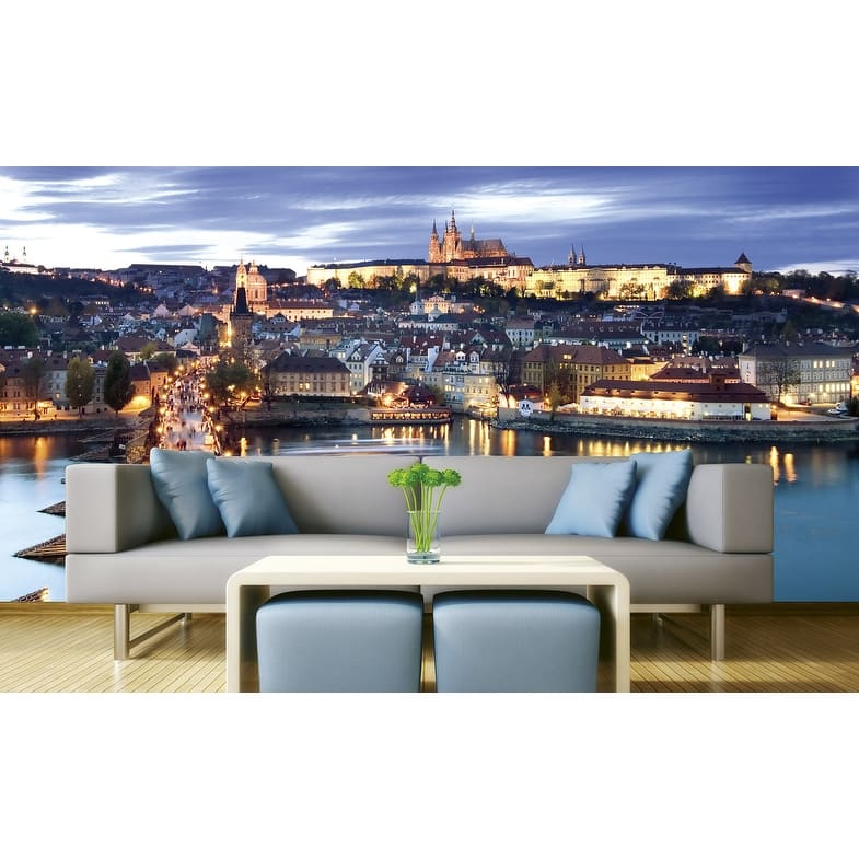 Dimex Prague Wall Mural - 98.4in x 147.6in x 0.025in