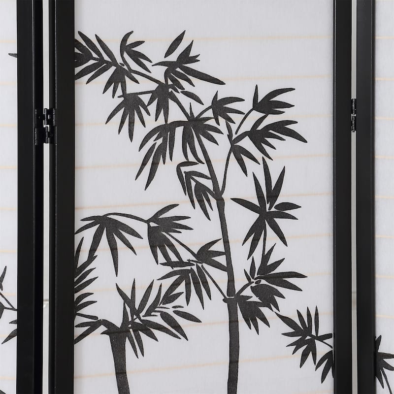 4-Panel Framed Room Screen
