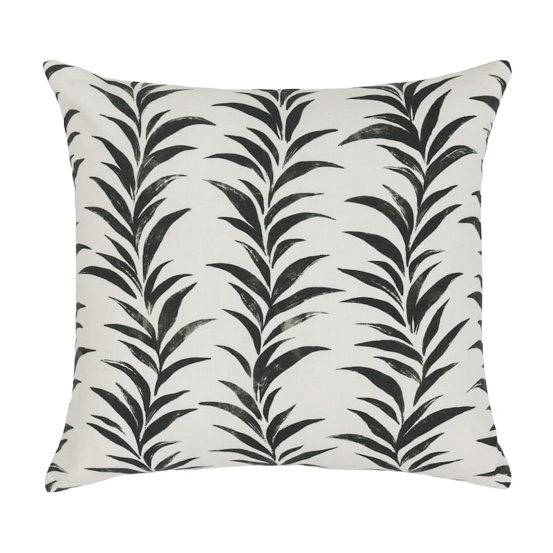 Villa by Classic Home Alula Cotton Fabric Throw Pillow