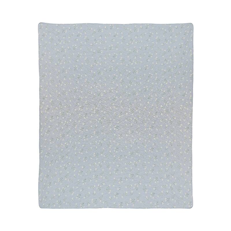 Donna Sharp Blue Pastures Cotton Lap Quilt 36"x 48"