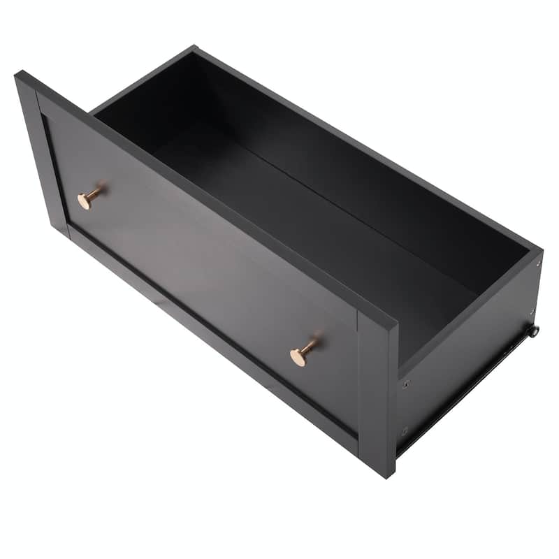 70.1" Modern High Freestanding Tall Bathroom Cabinet