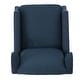 preview thumbnail 50 of 57, Wescott Contemporary Fabric Wingback Pushback Recliner by Christopher Knight Home