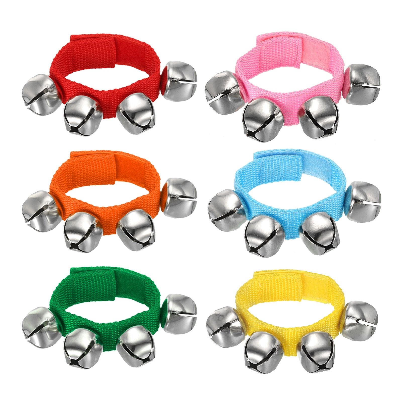 Wrist Bells, Jingle Bells Ankle Percussion Instruments Multiple