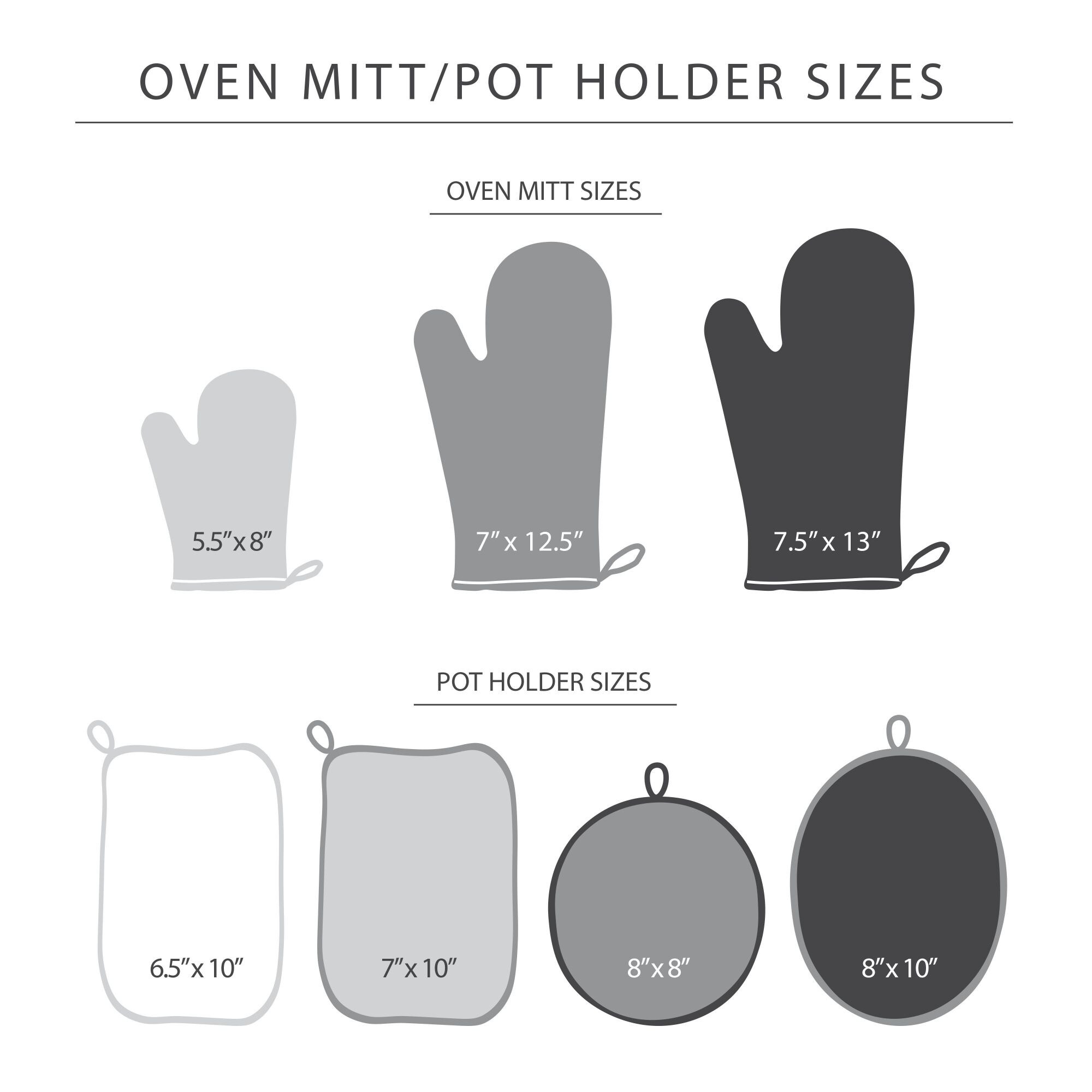 Lattice Oven Mitt & Potholder Set - Gray, 1 - Ralphs