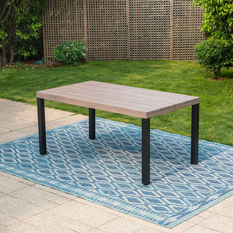 7/9-Piece Patio Dining Set, 6/8 Folding Textilene Chairs and 1 Expandable Table