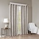 preview thumbnail 20 of 70, SunSmart Mirage Knitted Jacquard Total Blackout Grommet Window Curtain Panel