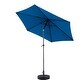 preview thumbnail 6 of 48, 9FT Outdoor Patio Umbrella Outdoor Table Umbrella with Push Button Tilt and Crank