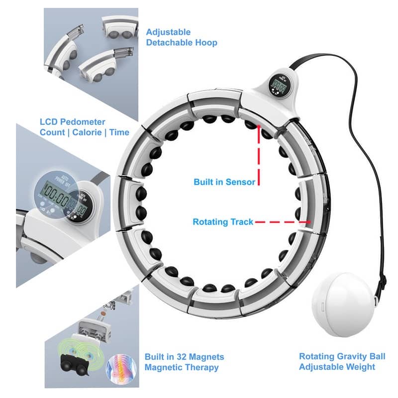Carepeutic Adjustable Non-Dropping Aerobic Hula Exerciser