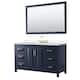 Option Dark Blue / White Quartz Top / Brushed Gold