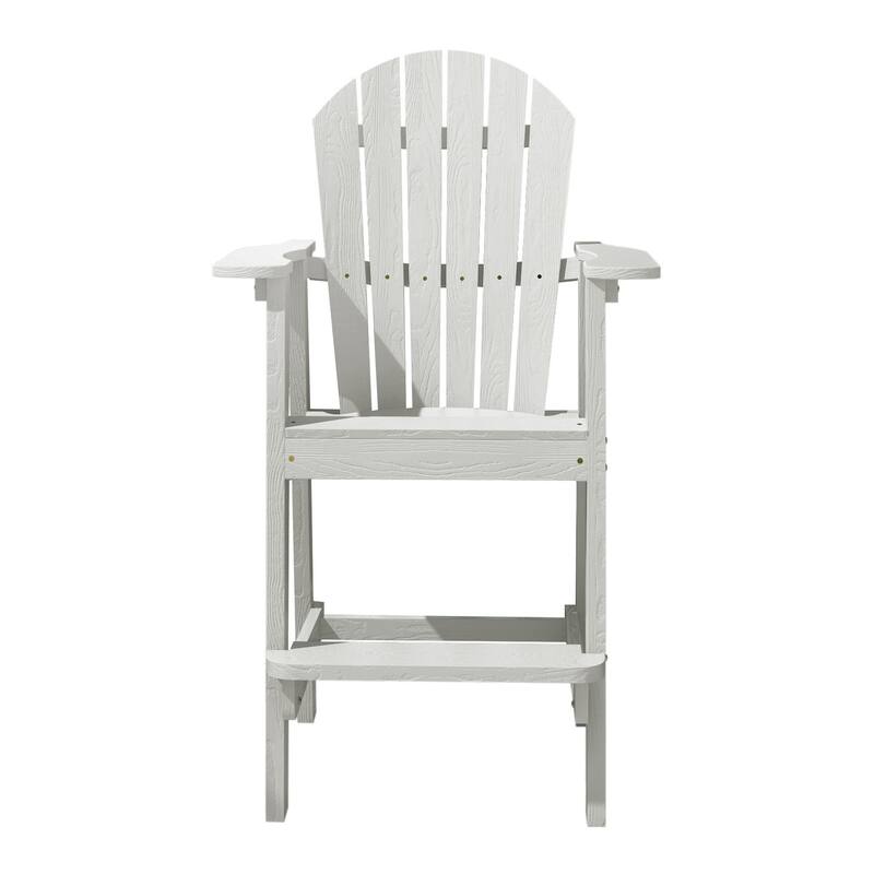 Lesly Single Barstools can Be Used Outdoors in White - 28.34"D×31.00"W×47.24"H