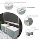 preview thumbnail 83 of 98, Bathroom Vanity With Sink In 32/36/40/84/76/92 Inch, Floating Bathroom Vanity With Soft Close Door
