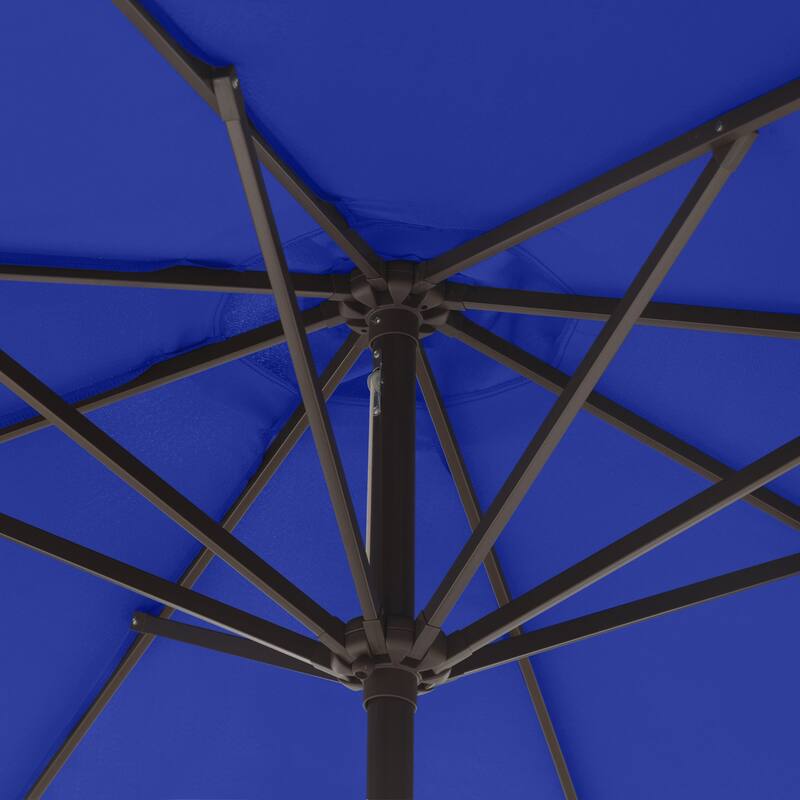 Holme 9-foot Steel Market Patio Umbrella with Tilt-and-Crank
