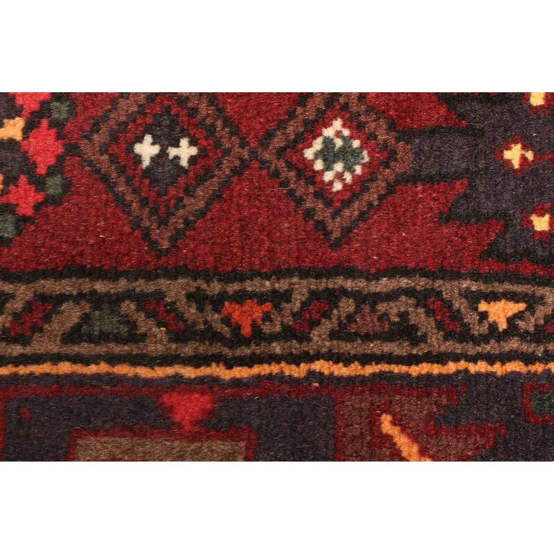 ECARPETGALLERY Hand-knotted Andelz Dark Grey Wool Rug - 4'2 x 6'4