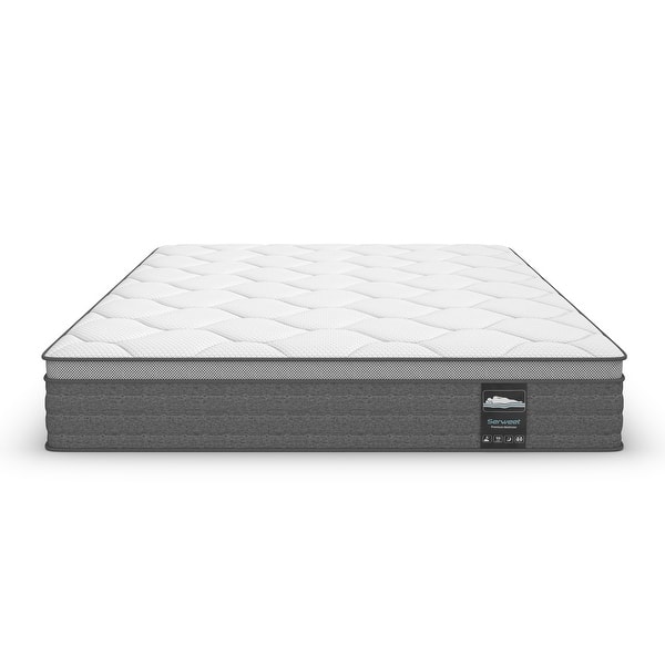 Serweet 12 Inch Memory Foam Hybrid Mattress,Individually Pocketed 