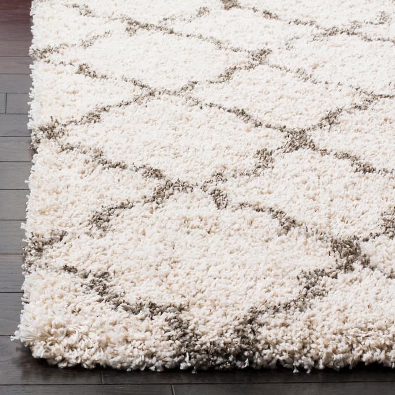 SAFAVIEH Hudson Shag Jeryl Glam Trellis 2-inch Area Rug