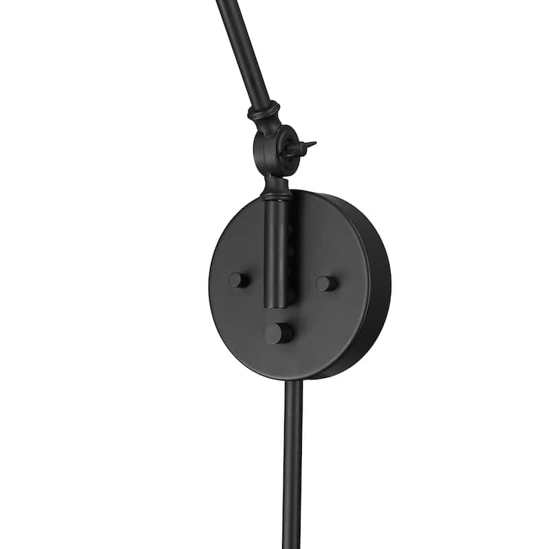 Evonne 1-Light Swing Arm Sconce Light