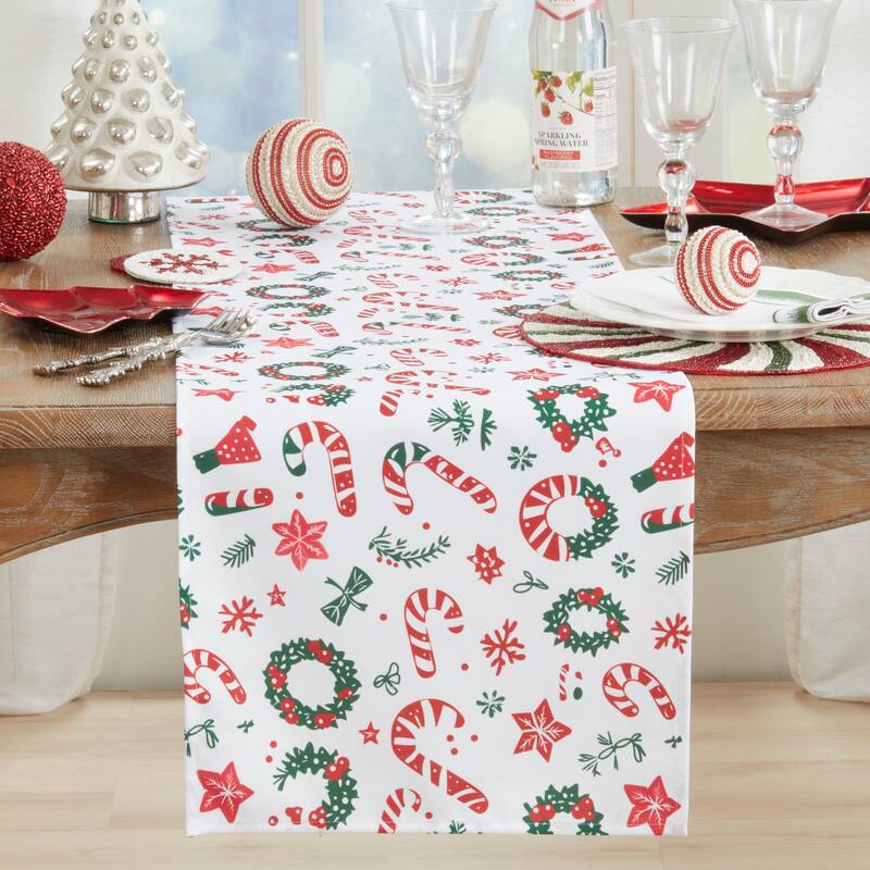 Christmas Wrapping Paper Table Runner - 16"x72"