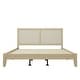 preview thumbnail 11 of 15, MERAX Solid Wood Platform Bed With Rattan