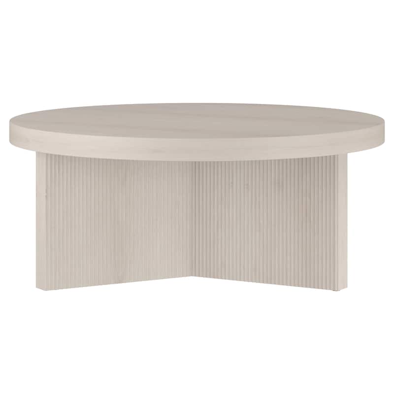 Holm 36" Wide Round Coffee Table
