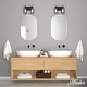 preview thumbnail 9 of 18, Hunter Lochemeade 2-Light Vanity Wall Light, Damp-Rated - Bathroom, Laundry - Modern Farmhouse, Contemporary, Industrial