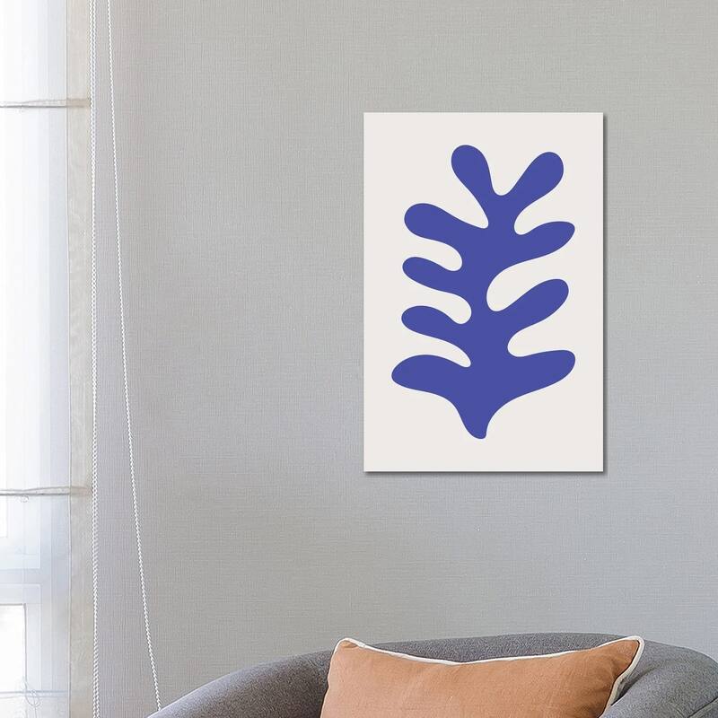 iCanvas "Henri Matisse Blue Collection III" by Jay Stanley Canvas Print - 26x18x1.5