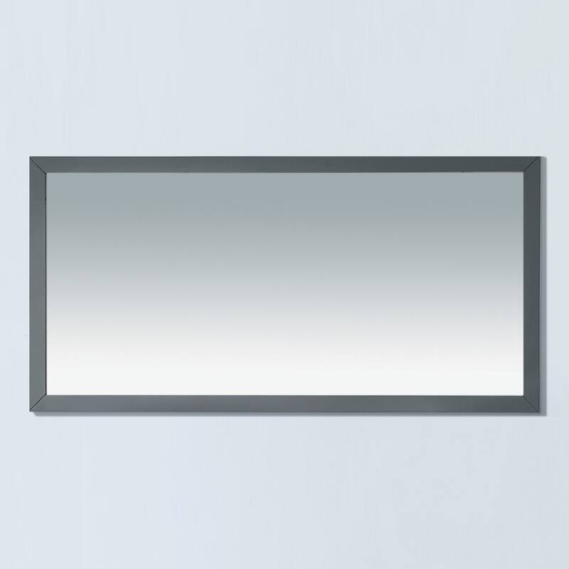 Miseno Femmina 60" W x 30" H Rectangular Framed Mirror