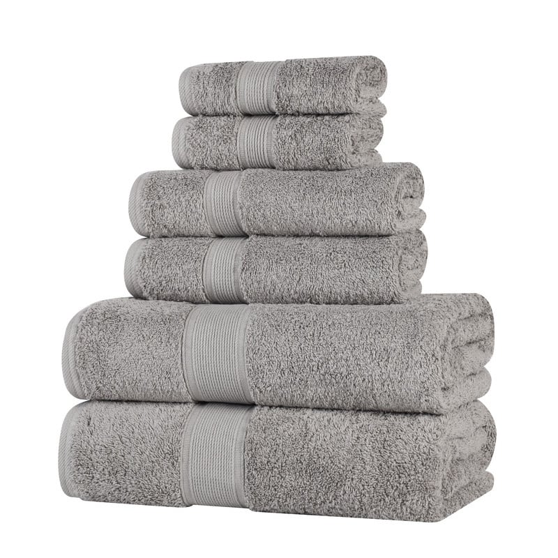 Superior Oregon Organic Cotton Solid 6-Piece Towel Set