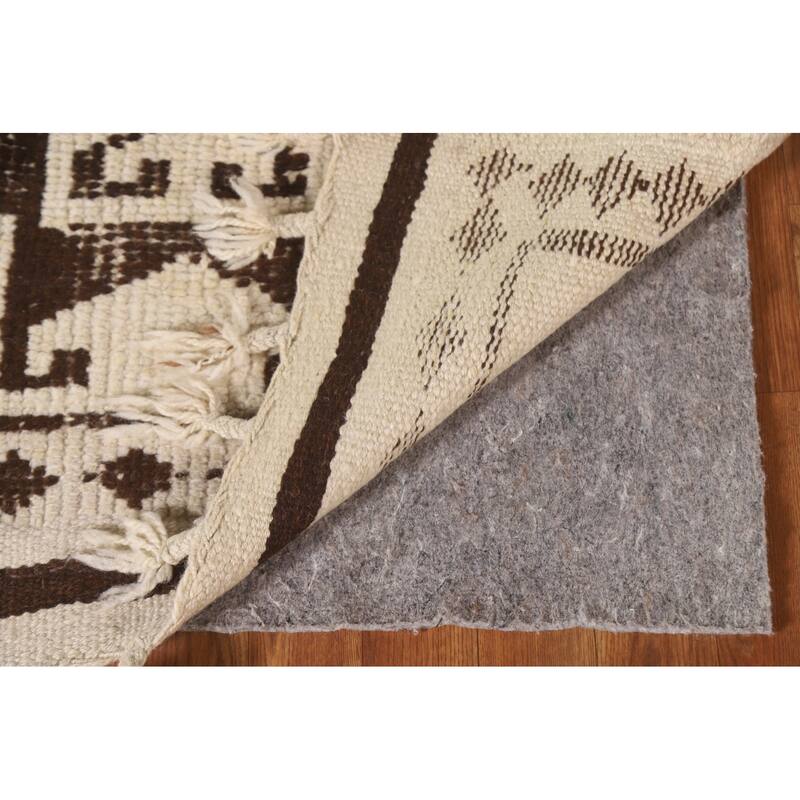 Turkish Anatolian Runner Rug Hand-knotted Natural Dye Wool Carpet - 2'10"x 15'1"