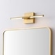 preview thumbnail 36 of 149, 28" Dimmable Integrated LED Metal Wall Sconce, by JONATHAN Y