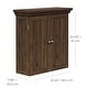 preview thumbnail 11 of 19, Teamson Home Stratford Classic Wall Cabinet with Adjustable Shelves