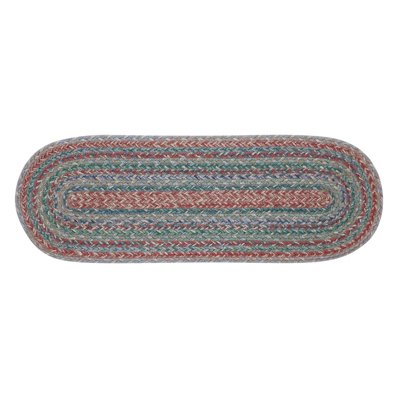 Multi Jute Oval Runner