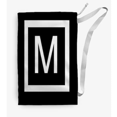 Modern Monogram Laundry Bag - 18" x 29"
