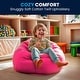 preview thumbnail 137 of 191, Small Refillable Bean Bag Chair for Kids and Teens