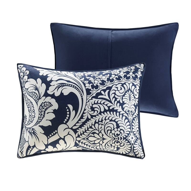 GDF Studio - Vienna 6-Piece Printed Duvet Cover Set with Decorative Pillows