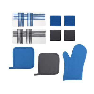 Chicago Metallic 9-Piece Kitchen Textile Set - oz.