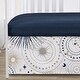 preview thumbnail 5 of 4, Sweet Jojo Designs 6p Crib Bedding+ BreathableBaby Breathable Mesh Liner Navy Blue Star Moon Boy Girl Gender Neutral