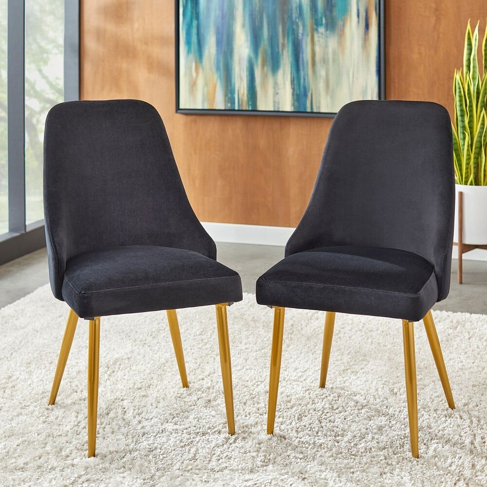 Black Gold Finish Dining Chairs Bed Bath Beyond