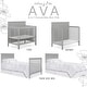 preview thumbnail 6 of 5, Dream On Me Ava 4-in-1 Convertible Mini Crib