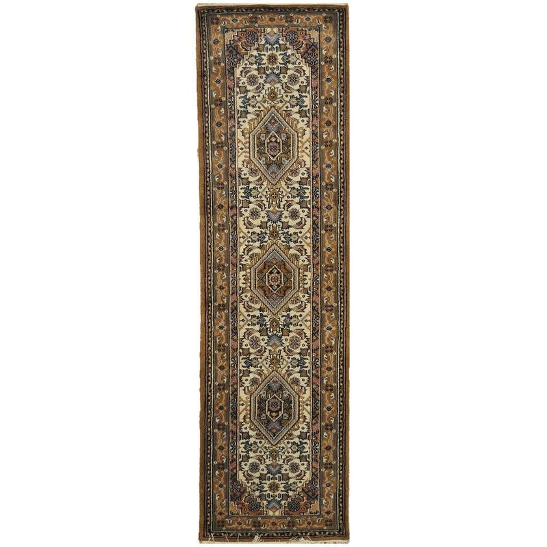 HERAT ORIENTAL Handmade Bidjar Wool Rug - 2'9x10' - 2'9 x 10'