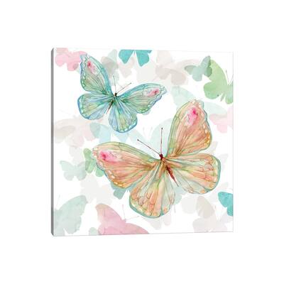 iCanvas "Asbury Garden Butterflies II" by Carol Robinson Canvas Print