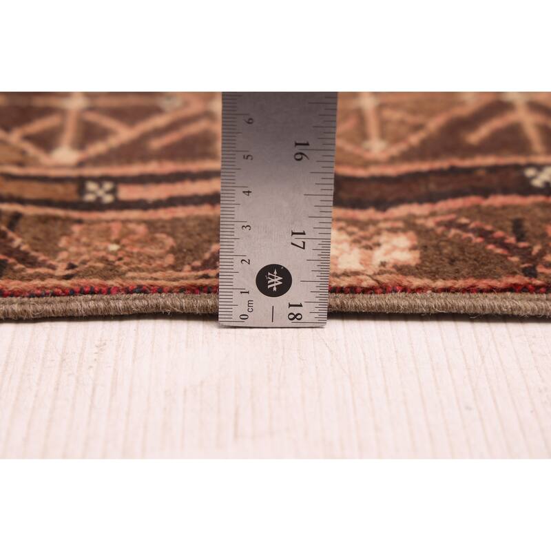 ECARPETGALLERY Hand-knotted Teimani Copper Wool Rug - 7'7 x 9'4