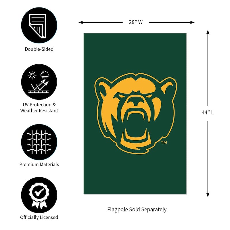 Applique House Flag, Penn State