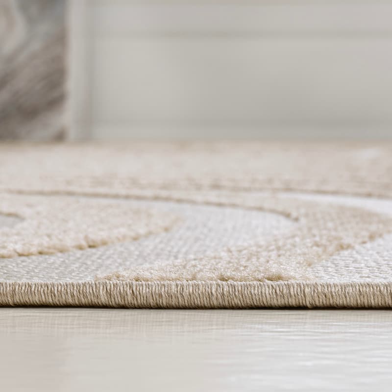 JONATHAN Y Nordby Abstract Groovy Striped Area Rug