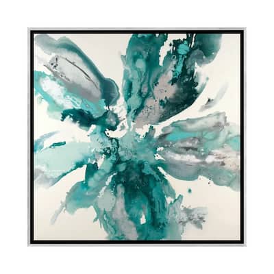 iCanvas "Flower Explosion" by Randy Hibberd Framed