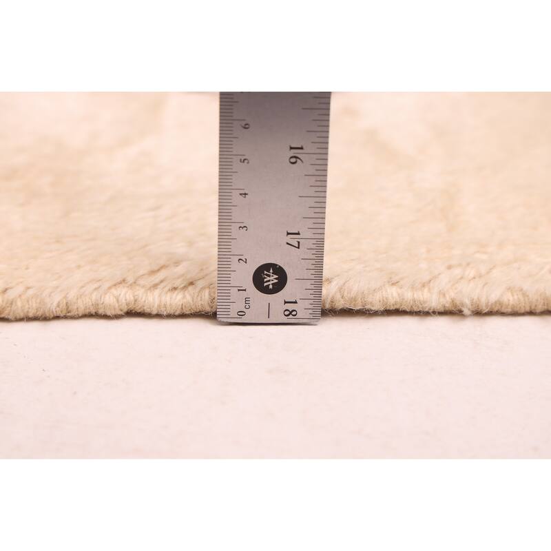 ECARPETGALLERY Hand-knotted Pak Finest Marrakesh Cream Wool Rug - 8'4 x 9'9