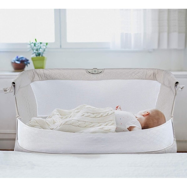 Shop Lil Jumbl Baby Bedside Bassinet Standalone Crib Co