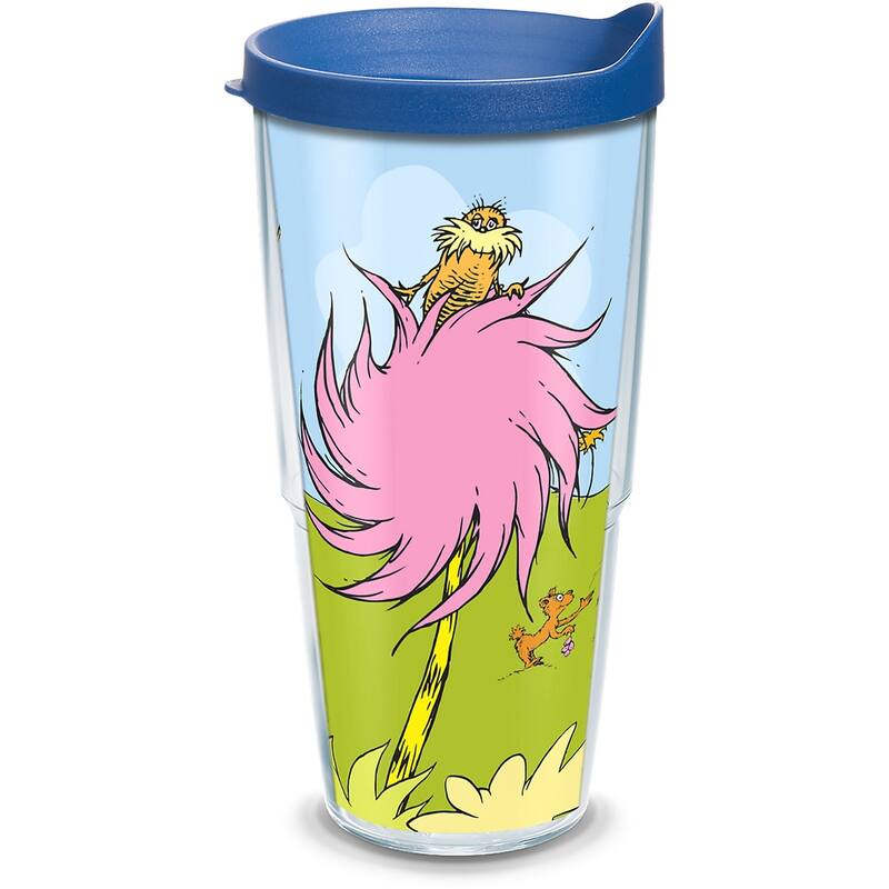 Tervis Dr. Seuss Lorax Made in USA Double Walled Insulated Travel Tumbler, Classic - 24oz