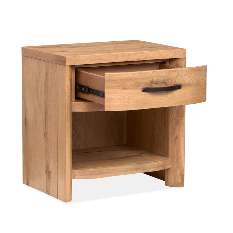 Magnussen Home Laramie Honey Wheat Open Nightstand