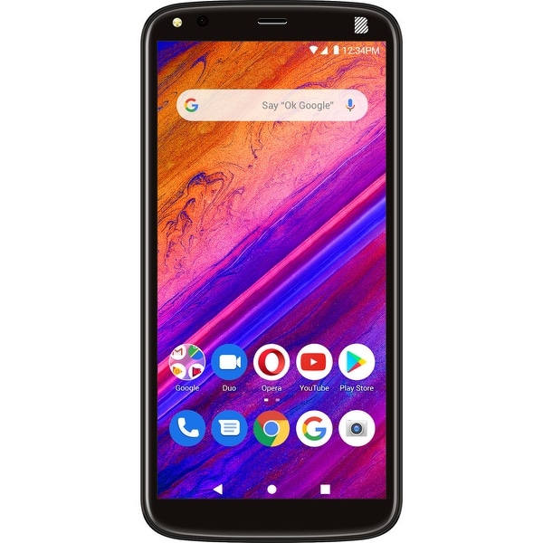 BLU G5 Plus 32GB G0190UU Dual-SIM Unlocked GSM Android Phone - Black